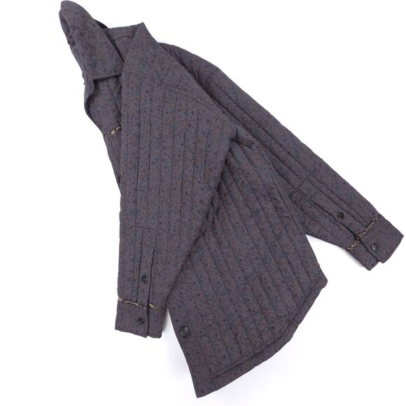 NEW Cleo + Wolf Quilted Patchwork Jacket Oversized Shacket Western Boho Prairie - Picture 10 of 13